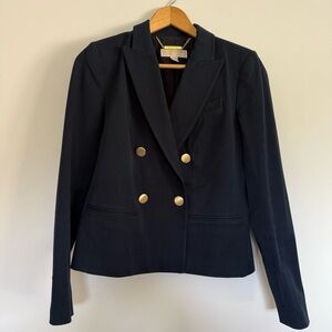 Micheal Kors Navy Blue Blazer Size: 0